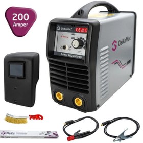 Resim GeKaMac Power ARC200 Pro Inverter Kaynak Makinası Geka 200 Amper 