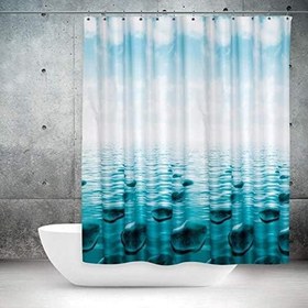 Resim Prado Stone Banyo Perdesi Çift Kanat, 120x200 