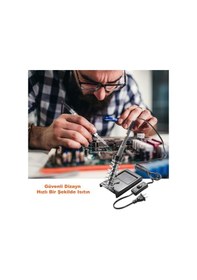 Resim Dailytech 60W Ayarlanabilir Elektrikli Havya Kiti Full Lehim Seti 