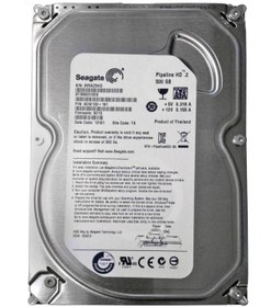 Resim SEAGETE Seagate 3.5'' 500 Gb St3500312cs Sata 3.0 5900 Rpm Hard Disk 