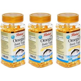 Resim Balen Omega 3 Balık Yağı 1380 MG 100 Yumuşak Kapsül 3 Adet 