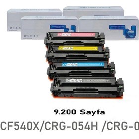 Resim Ht-cf540x-set Hp 4 Renk Cmyk Uyumlu Toner 