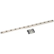 Resim Wezone Mtn9 Mini Lineer Ray: Cnc Ve 3d Yazıcılar İçin Dayanıklı, Hassas Kayma Sistemi - Açıkçası Çelikten Yapılmış, Ender 3/corexy Uyumlu 