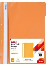 Resim Noki Eco Turuncu Telli Dosya 50'li Paket 