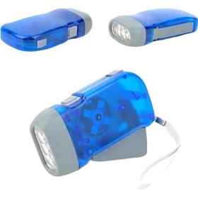 Resim Kendi Kendine Şarj Olan Fener Çok Renkli 