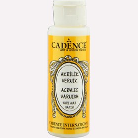 Resim Cadence Su Bazlı Akrilik Vernik Yarımat 70 ml 