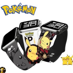 Resim easy idea Pokemon - Pikachu Elektronik Led- Dijital Spor Kol Çocuk Saati 
