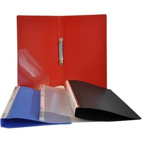 Resim Bafix Halkalı Dosya PP 2 Halkalı A4 Şeffaf 