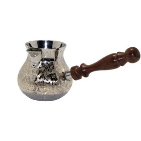 Resim Konyax Pirinç Cezve 4'' İnç Seri 4 