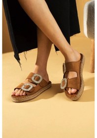 Resim Hertas Vizon Nubuk Tokalı Terlik Çok Renkli 