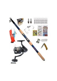 Resim Revenger Rv-40 Piranha Ultimate 210cm 50-100gr Kıyı Spin Olta Takımı Seti 