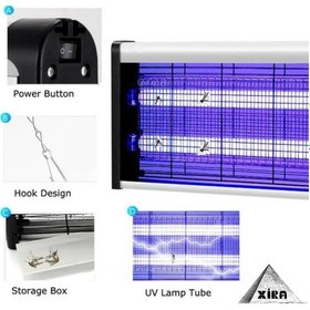 Resim Taşınabilir Elektrikli Led Sivrisinek Yokedici Büyük Boy Gece Lambası Haşere Engelleyici X-12 
