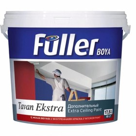 Resim Fırsatkolik Mey İthalat® Füller Extra Tavan Boyası 10 Kg Beyaz 