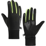 Resim Wennier Model Kış Çocuk Eldiveni Karşılıklı Isıtma Geçirmez Soğuktan Koruma Bisiklet Kaymazlık Önleyici (Yurt Dışından) 