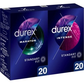 Resim Durex Maraton 20'li + INTENSE 20'li Prezervatif 