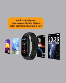 Resim Titreşimli Bildirimli Akıllı Saat Uyku Analizi Ve Spor Modlarıyla 