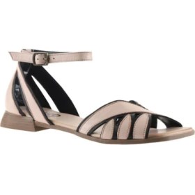 Resim Bueno Shoes Pudra Deri Kadın Düz Sandalet 