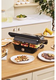 Resim Karaca Gastro Grill Glass Premium 2400 W Tost Makinesi 