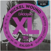 Resim D'Addario EXL120-8 8 Telli Elektro Gitar Teli (9-65) 