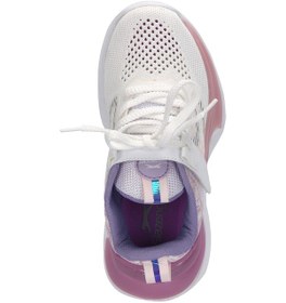 Resim Slazenger Nıtro Kız Çocuk Beyaz / Lila Günlük Spor Ayakkabısı 