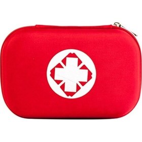 Resim Novahub 25'i 1 Arada Ev Açık Hava Acil Durum Kiti, Kurtarma Kutusu Kırmızı 