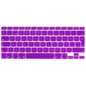 Resim Arabulalaca Apple Macbook Pro Retina 15.4" A1398 Türkçe Silikon Q Klavye Koruyucu 