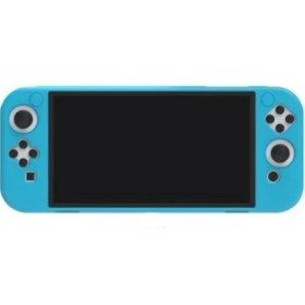 Resim Nintendo Switch OLED El Destekli Grip Tasarımlı Koruyucu Silikon Kılıf 
