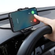 Resim Evrensel Araba Cep Telefonu Tutucu - Kolay Kurulum, Kaymaz Gösterge Paneli Klipsi, Araba Gösterge Paneli Cep Telefonu Tutucu, Navigasyon Gösterge Paneli Hava Çıkışı Tutucu 