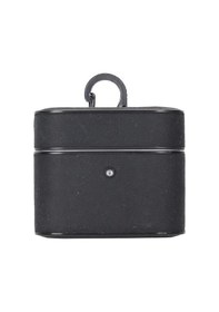 Resim Casquet Apple Uyumlu AirPods 3.nesil Deri Kılıf G1 Siyah Siyah 