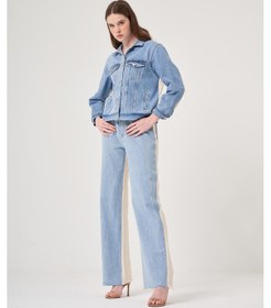 Resim Oe25y939709 Omelya Denim Kot Ceket Mavi 