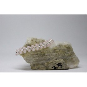 Resim Pembe Kuvars Taşı Bileklik (531249636) 