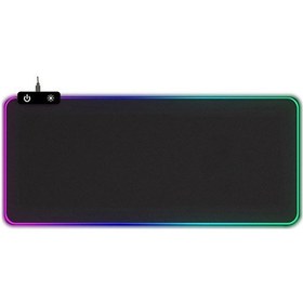 Resim Springsun Klavye Rgb Oyuncu Mouse Pad Büyük Mousepad Klavye Matı 14 Arka Aydınlatma Modu Büyük Mouse Matı 