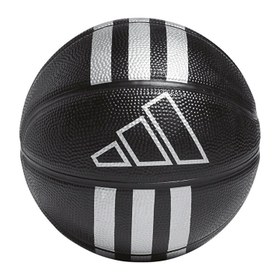 Resim adidas 3S Rubber Mini Siyah Basketbol Topu 