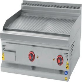 Resim CSA Karacasan 900 Seri Set Üstü 80 cm Elektrikli Tam Kanallı Izgara 80x90x85Cm 