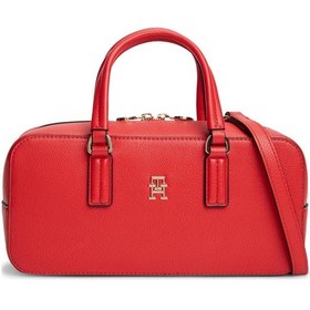 Resim Tommy Hilfiger Th Kadın Günlük Çapraz Kırmızı Çanta-13223 Kırmızı 
