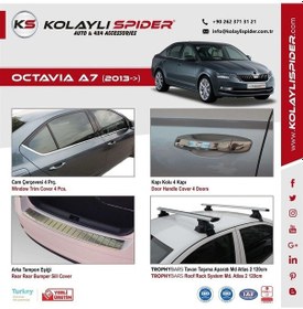 Resim Skoda Octavia A7 Kaput Koruyucu 2013 Ve Sonrası 