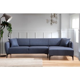 Resim Vivense MİNİ BELLİSİMO KÖŞE KOLTUK, LACİVERT, SAĞ KÖŞE 