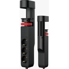 Resim Masa Tipi PD20W Akım Korumalı 3 Lü Priz 2xusb 1xtype-C Girişli Kablolu Priz FTR19 ( Lisinya ) 