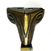 Resim Skygo Moda Sac Ahşap, Sunta Sandık Ayağı, Kutu Ayak 2,5 cm - Antik 