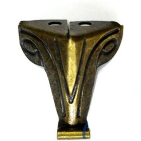 Resim Skygo Moda Sac Ahşap, Sunta Sandık Ayağı, Kutu Ayak 2,5 cm - Antik 