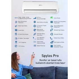 Resim ECA Spylos PRO ESA 1512A100 A++ 12000 BTU İnverter Duvar Tipi Klima 