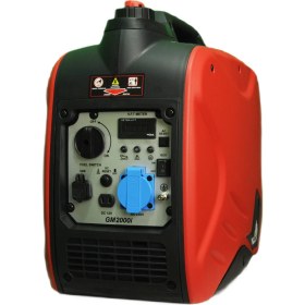 Resim Goldmoto GM2000I Benzinli 2,5 Kva Invertör Monofaze Jeneratör 