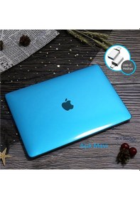 Resim Apple Uyumlu MacBook Pro 13inç Kılıf M1-m2, Kristal Type-c'li Model A2338 A2289 A2251 A1706-08 A1989 A2159 İle Açık Mavi 