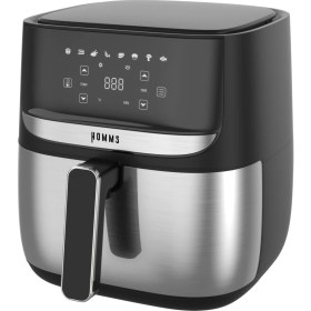 Resim Homms H20 1700 Watt Xl Dijital Dokunmatik 8 Ön Programlı Airfryer Yağsız Kızartma Sıcak Hava Fritöz 
