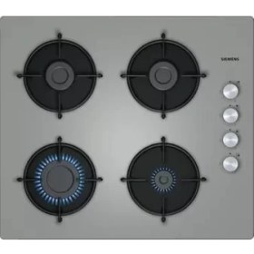 Resim Siemens EO6C8PO00O Ankastre Ocak Cam Gri Titanyum 4 Gözü Gazlı 