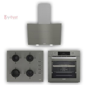 Resim Arçelik Airfry Grion Ankastre Set (AFC361G+OCDT601EG+14YEG) 