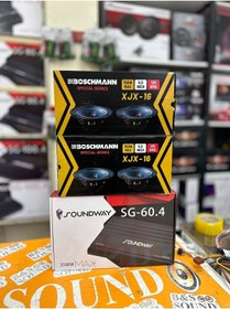 Resim Boschman 4 adet 16 cm midrange 3500 wat 4 kanal anfi 