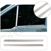 Resim BRSPLAST Ford Connect Uyumlu 2003-2014 Krom Direk Nikelajı 2 Parça Paslanmaz Çelik 