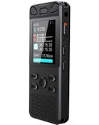 Resim Vandlion V71 Dijital Ses Kaydedici Wav 3072kbps Kayıt Sesle Etkinleştirilen Mp3 Black 16gb 