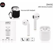 Resim Subzero SW26 AIR2 Bluetooth Kulaklık | Beyaz, Kılıf Hediyeli, TWS Kablosuz Konfor 